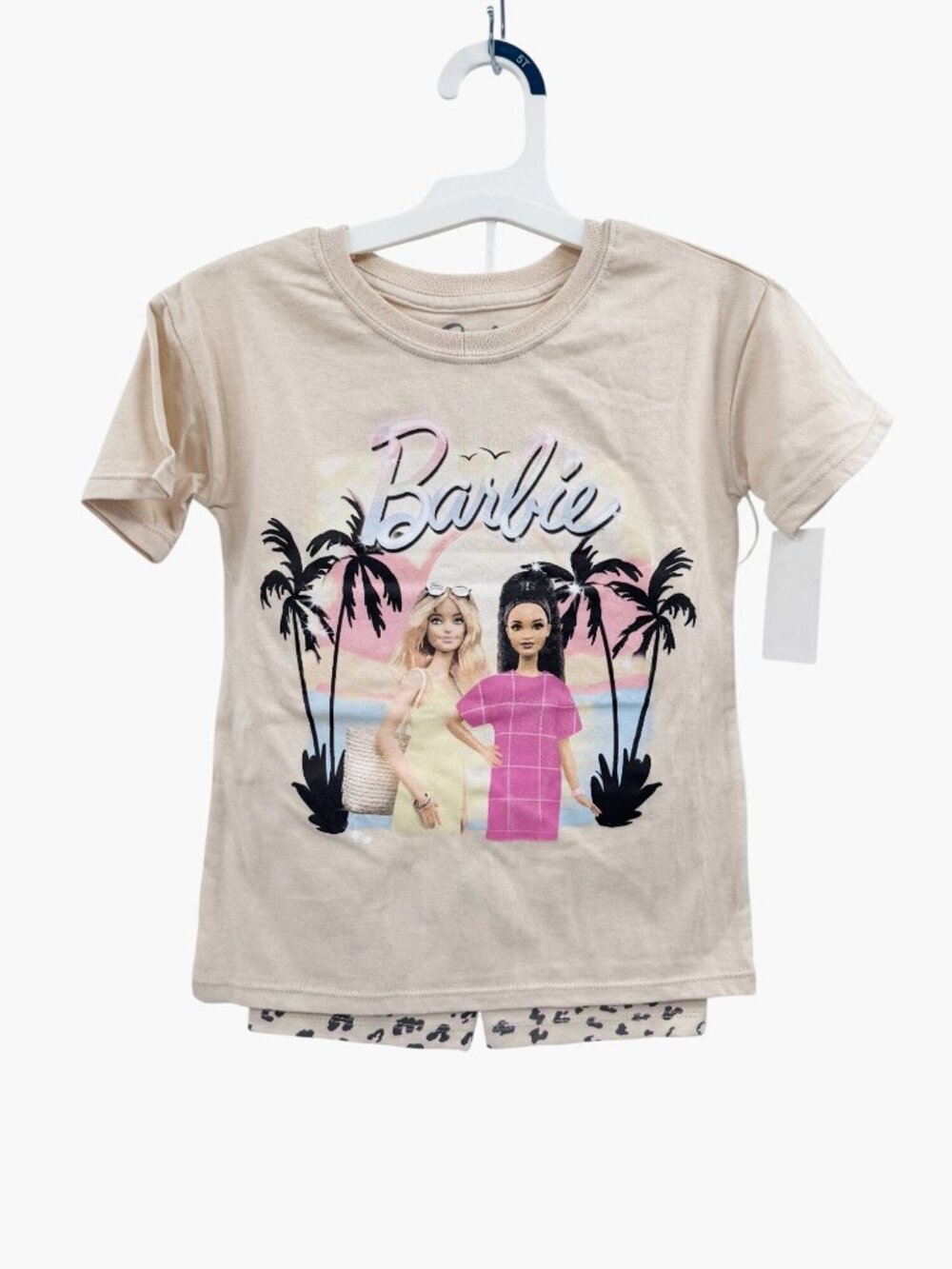 NEW Girls' Barbie Shorts Set - Size 5T